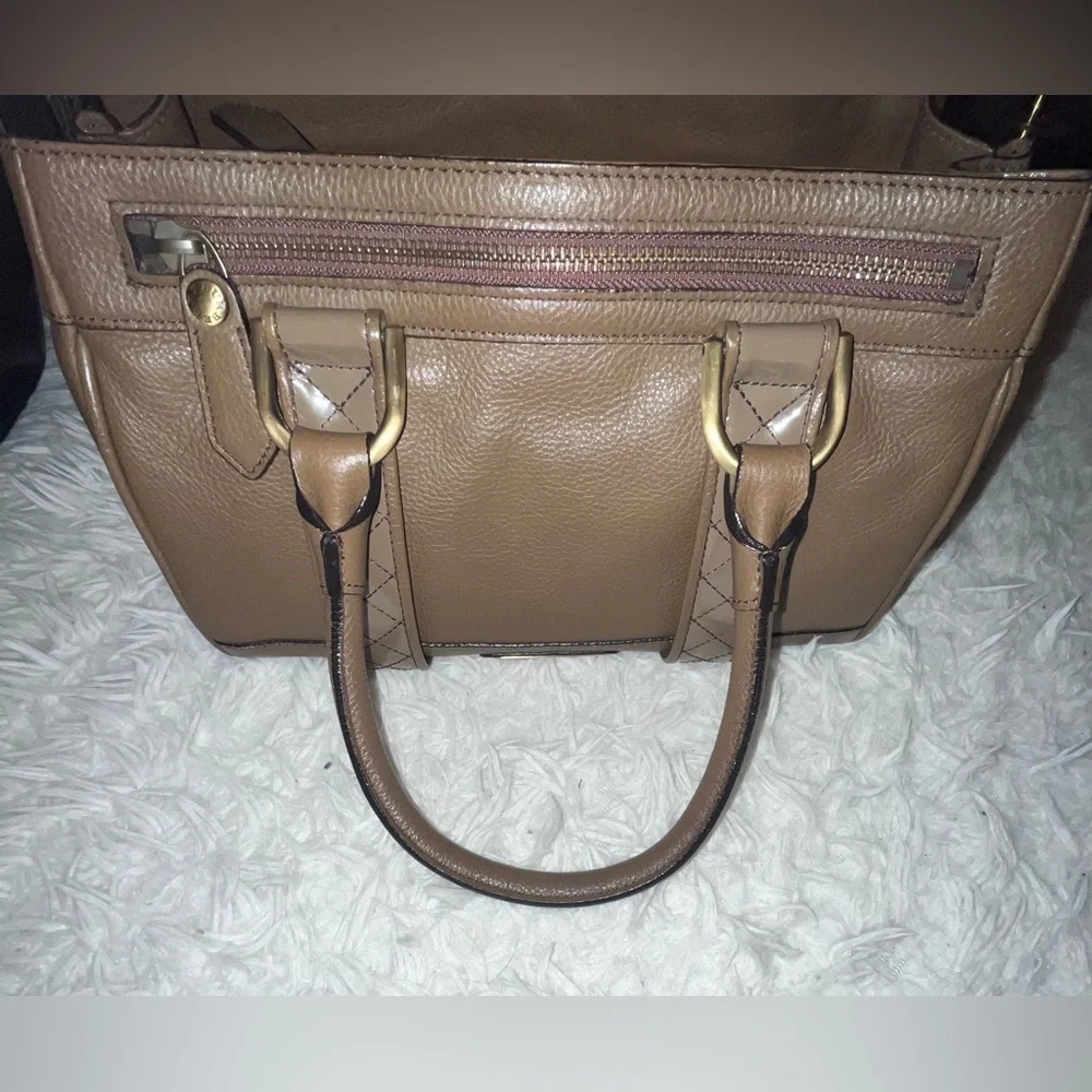 Burberry Leather Satchel - Picture 2 of 16